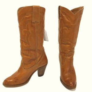 Top of Line Densinger Vintage Brazilian leather cowboy boots